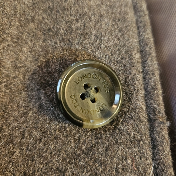 nwot London Fog Wool Peacoat men's L - Picture 7 of 7